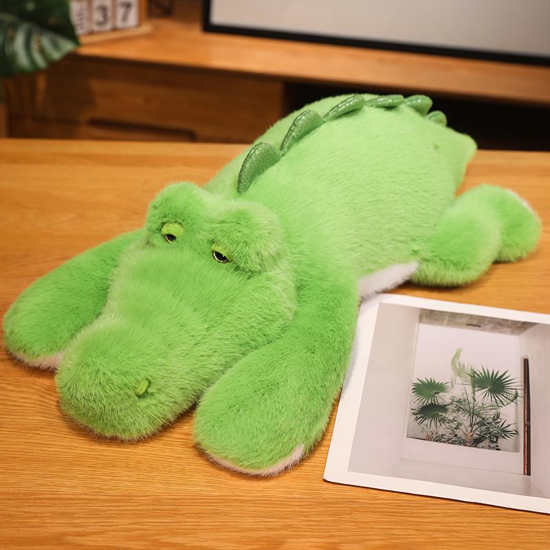 

Удобная плюшевая подушка из крокодила, плюшевая игрушка в виде крокодила, подарок девушке, подушка для дивана, игрушка-крокодил, украшение для дома 50cm