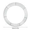 Wire Wreath Frame Metal Round Wreath Frame Base Christmas Metal Wire Frame Form Holiday Party Decoration Making Kit for Floral