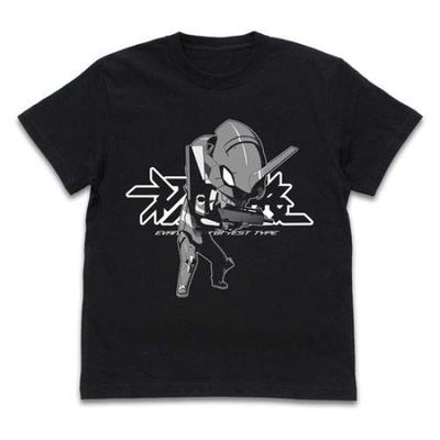 Cospa EVANGELION First Machine Deformed BLACK XL Size T-shirt Ver.