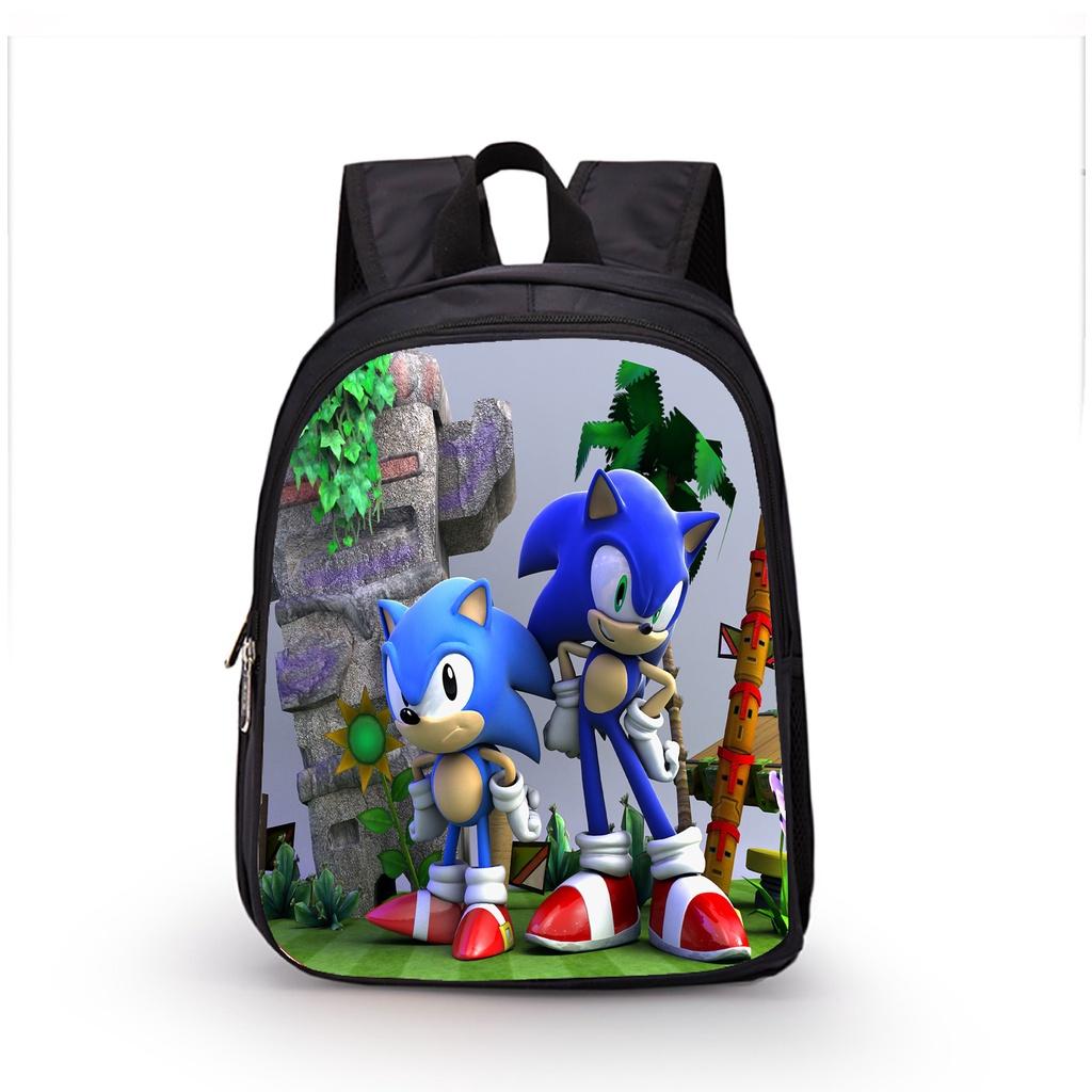 Sonic Schülerrucksack Große Kapazität Wasserdicht und Verschleißfest Kinderrucksack