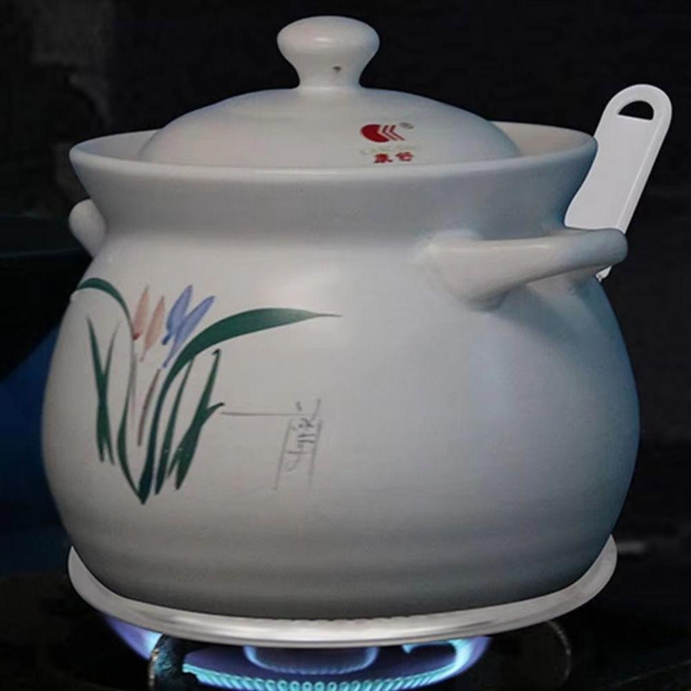 Foldable Heat Diffuser Wood Handle Flame Guard Simmer Plate Pot Holder Insulation Pads  for Cooking