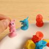 Figures Silicone Mini Doll Cartoon Suction Cup Puppets Capsule Model Sucker Dolls Suction Cup Toys