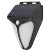 Solar Alarm Lamp Waterproof Human Body Induction Light for Outdoor Yard Farm Warehouse Fence