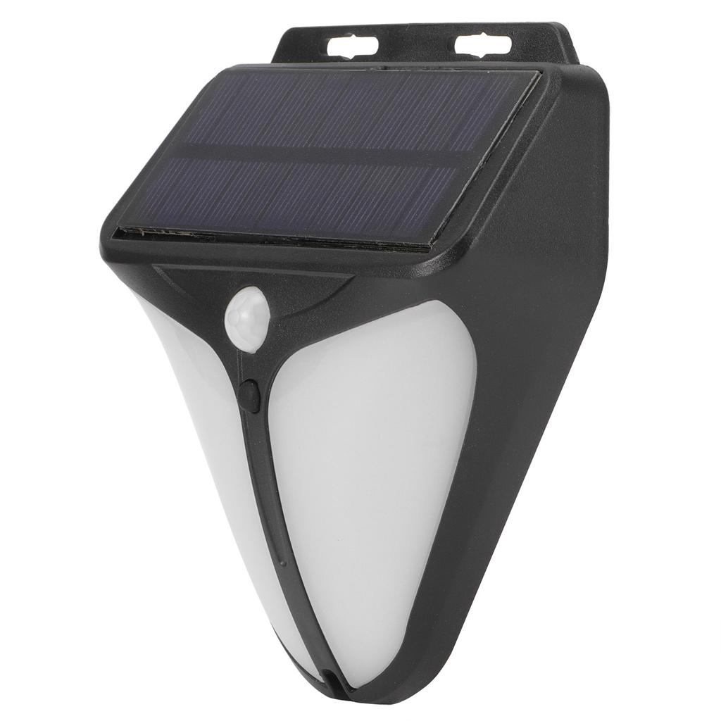 Solar Alarm Lamp Waterproof Human Body Induction Light for Outdoor Yard Farm Warehouse Fence