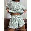2026 New Leopard Print Erotic Underwear European and American Sexy Pajamas Loungewear Summer Women