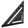 Protractor d'angle pour toiture 7 pouces Alliage d'aluminium Oxydation noire  (  )