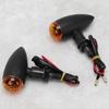 Motorcycle Waterproof Turn Signal Light Indicator Lamp Modification Accessory (Black)