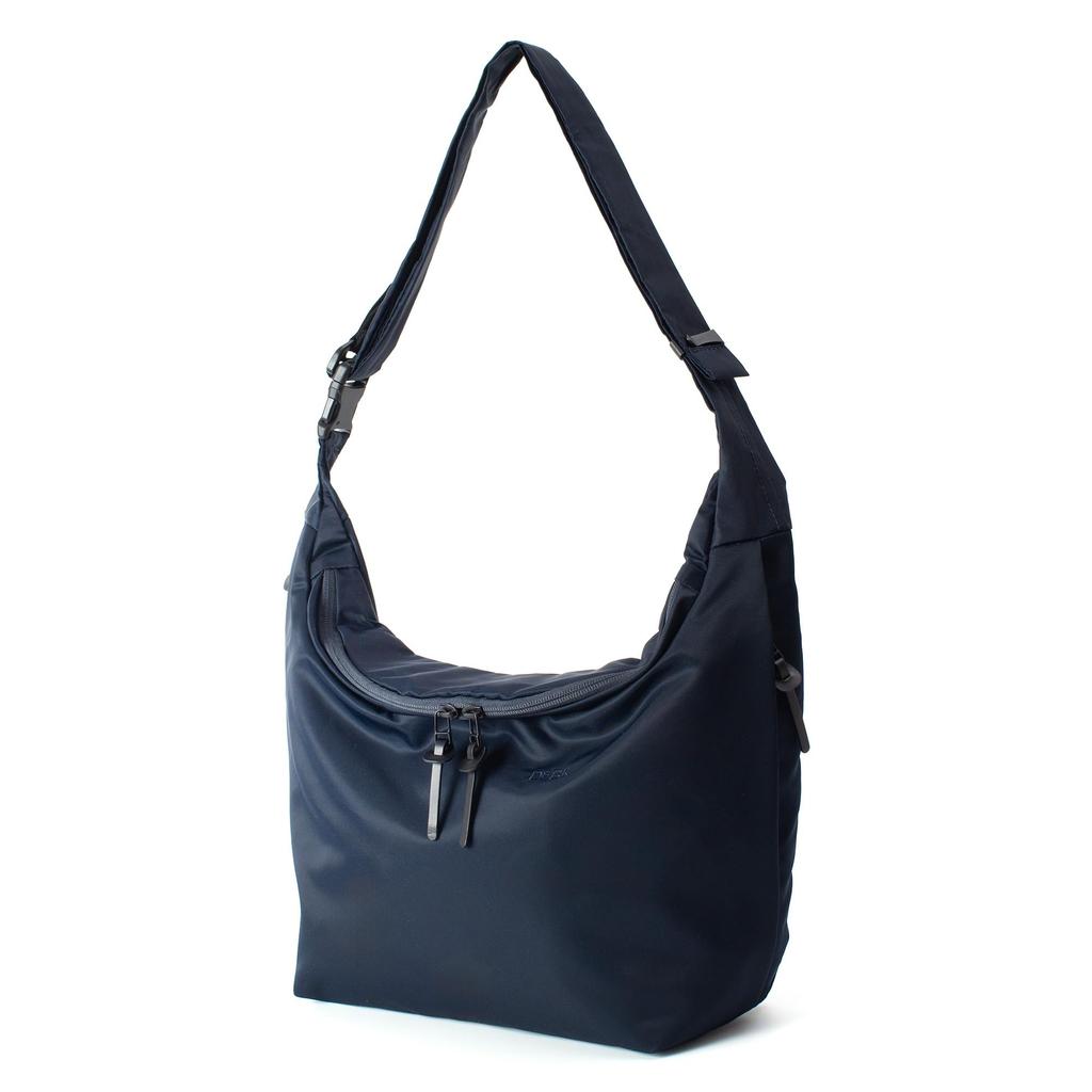 DSBK Register Sling-Small, 8L Water-Repellent High-Density Nylon Twill Shoulder Bag, JXF-3433 (Navy)