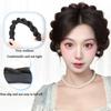 Bohemian Twist Braided Hair Bands Headwear Synthetic Headband Wigs French Princess Headband  Summer