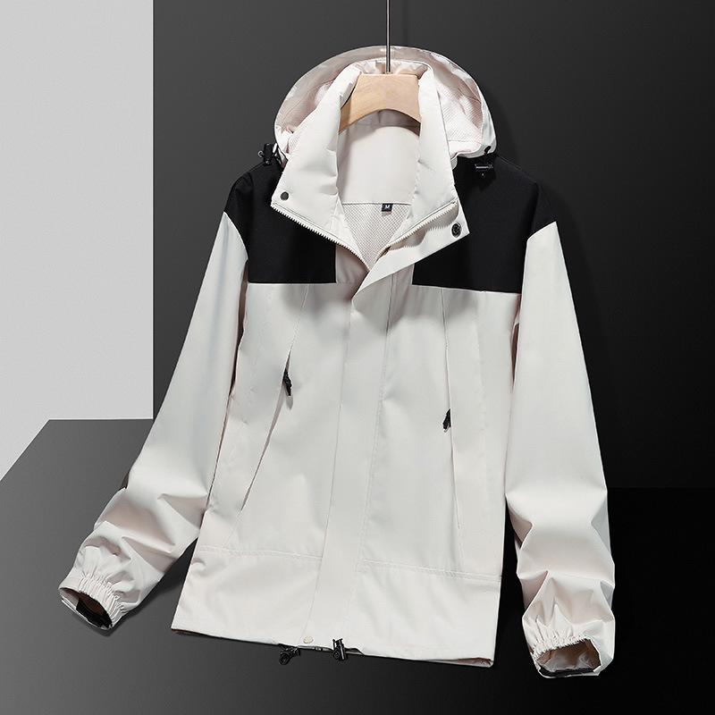 Men’s 2024 Casual Hooded Outdoor Sports Jacket for Youth
