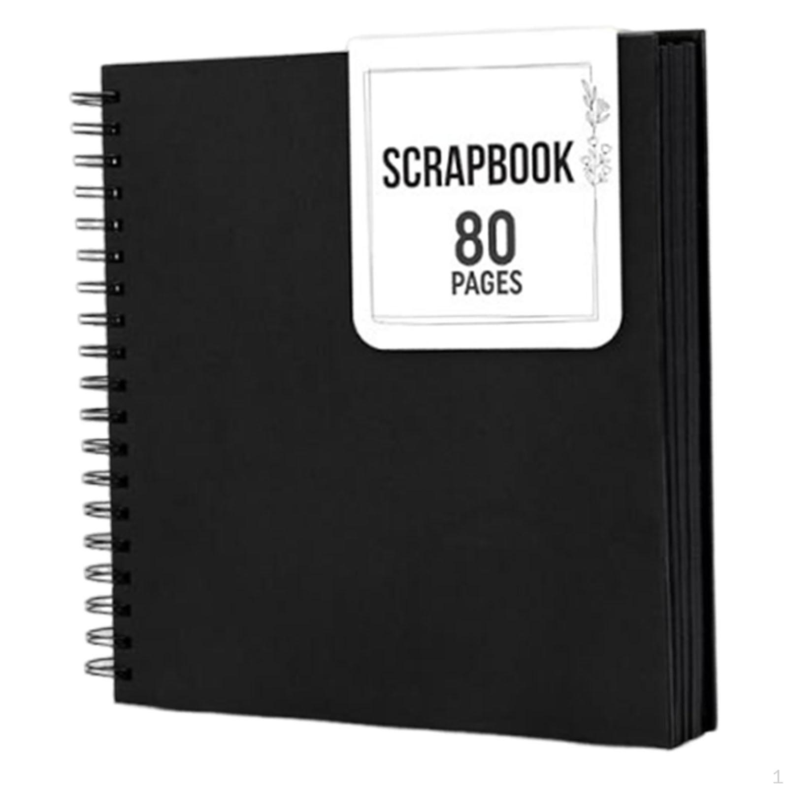 Photo Album DIY Keepsake Photos Storage Party Gift Graduation Travel Wedding Anniversary чёрный