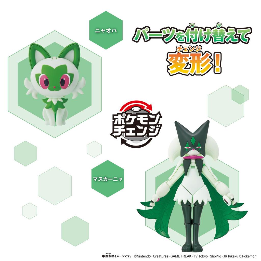 Pokemon Change [BANDAI] Meowha/Mascanya