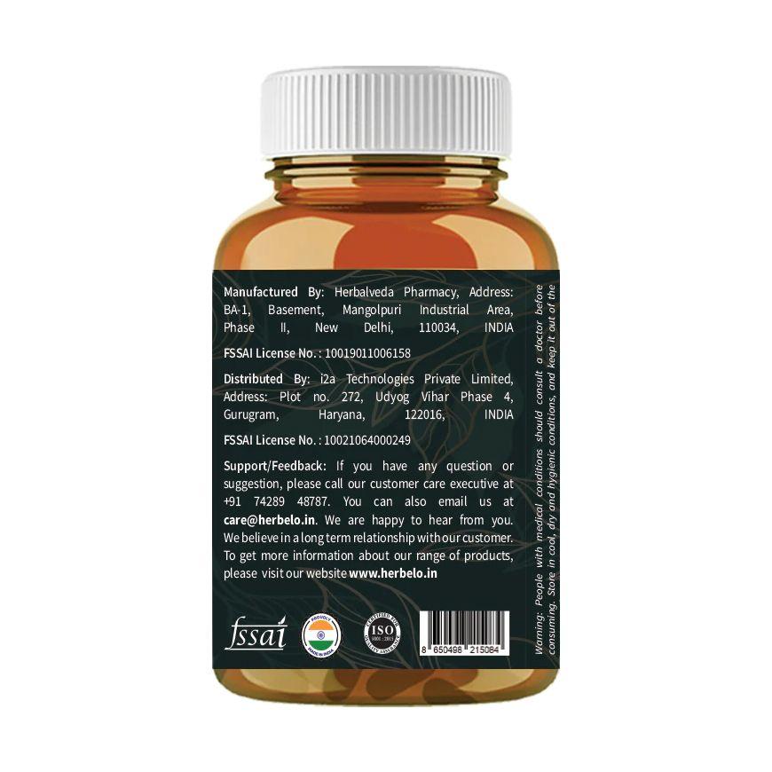 Спирулина (60 кап, 800 мг), Spirulina,  Herbelo Organics