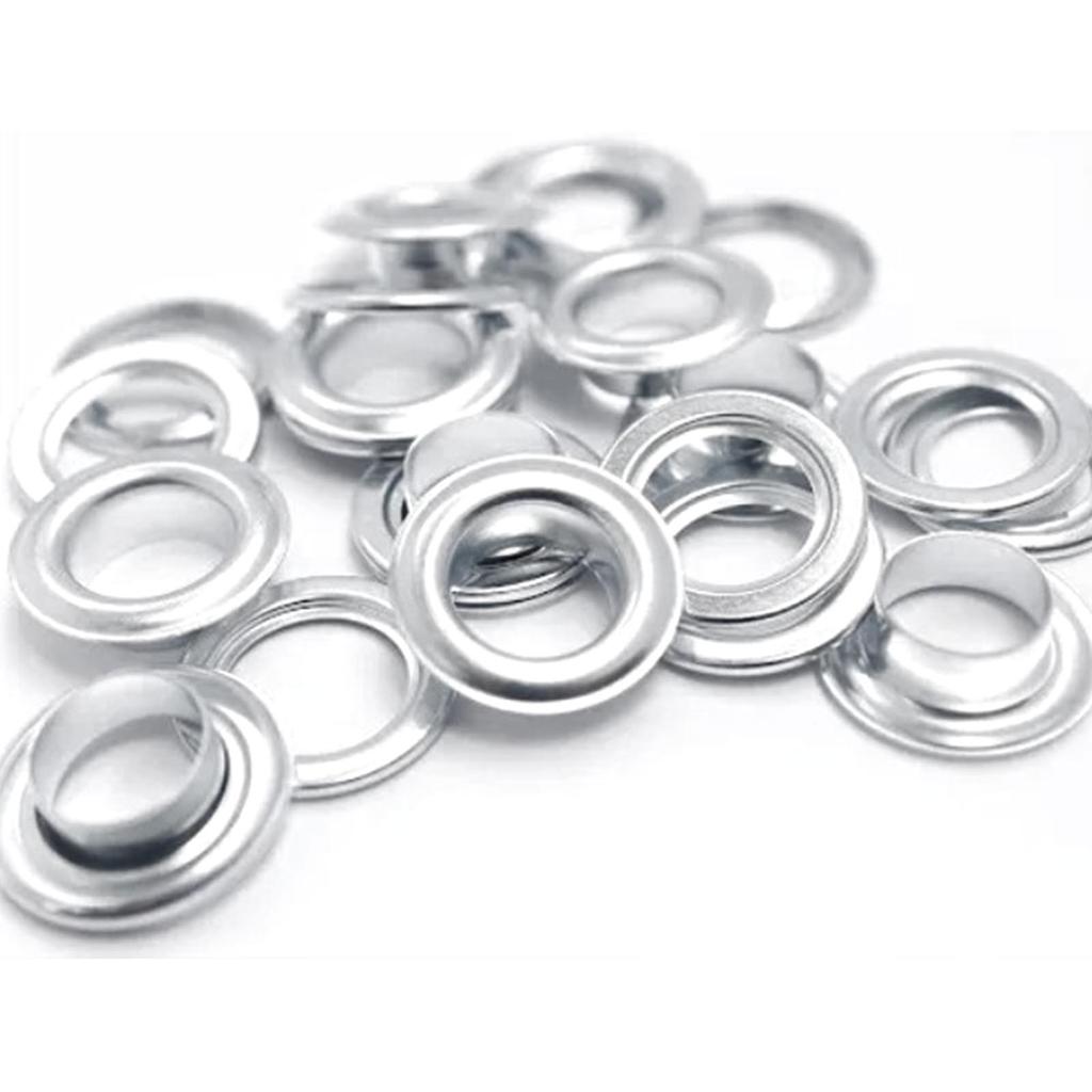 1000pcs 12mm Grommet Eyelet Plating Treatment Rust Prevention Leather Grommets for Decorating