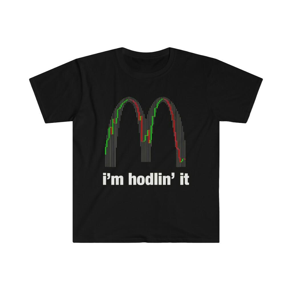 Im Holdin It Cryptocurrency Shiba Inu Coin stock market Shib Crypto Hodl T-Shirt XXL