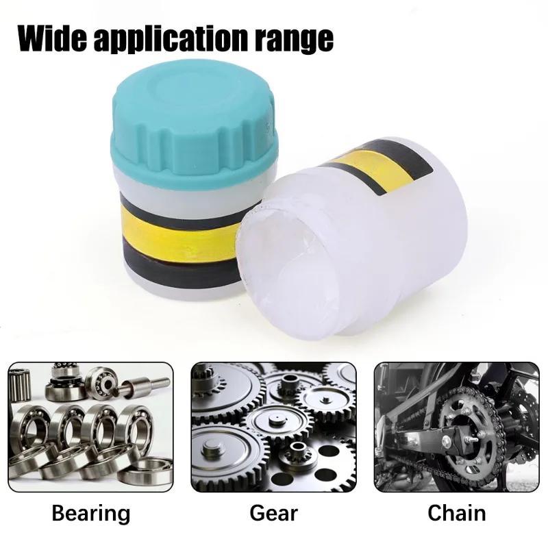 1Pc Synthetic Grease Lubricating Oil Car Sunroof Keypad Satellite Shaft Rail Gear Bearing Mechanical O-ring Silicone Oil with Brush