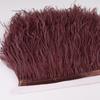 13-18CM 6M Ostrich Feather Trim Cloth Belt for Sewing DIY Feather Ribbon Fringe Wedding Dress Clothes Decoration