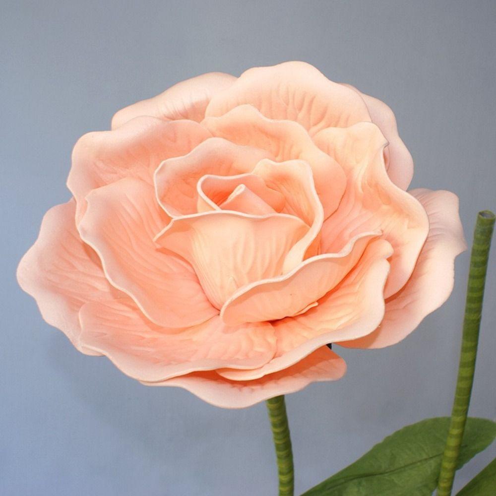 40cm Giant Artificial Flower Outdoor Large Foam Rose New Simulated Rose Head