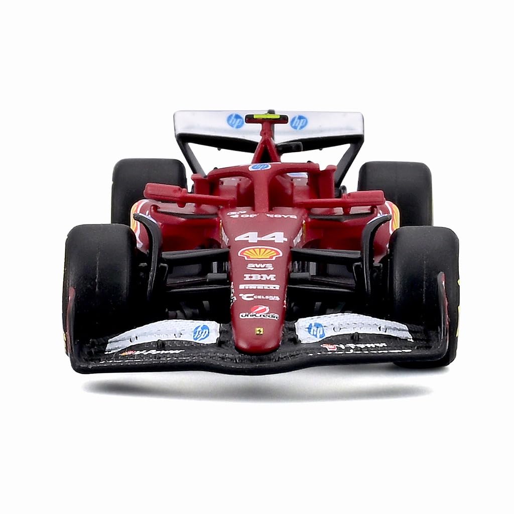 Kyosho BURAGO Ferrari 2025 Australian GP 44 Hamilton Not Assembled Model 1/64 SF-25 No. L. (Clear Case/Driver Included) - 18-56804H