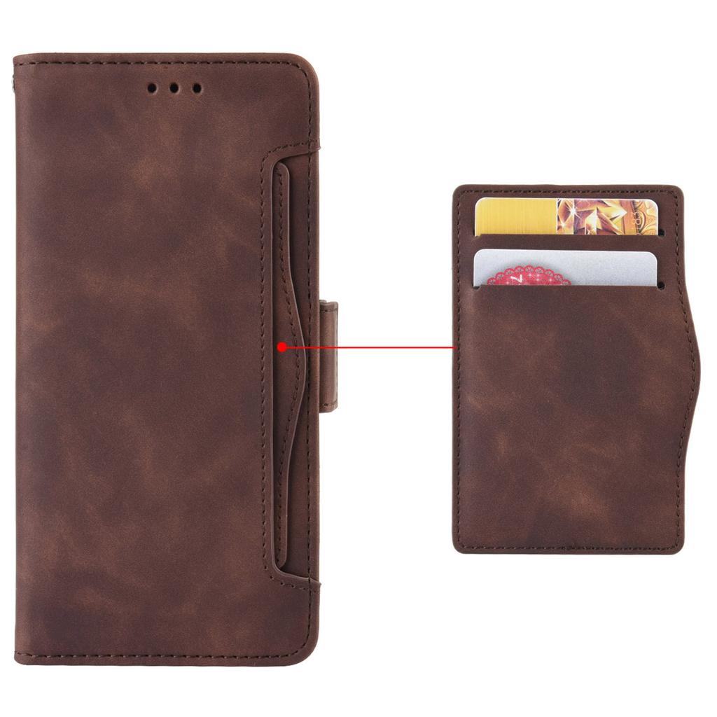 For vivo X100 Ultra 5G Wallet Case Multiple Card Slots Leather Phone Cover with Stand