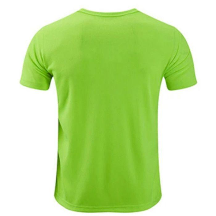 Men's Sport Just Cool Antiperspirant Neon Green T-shirt - - Green