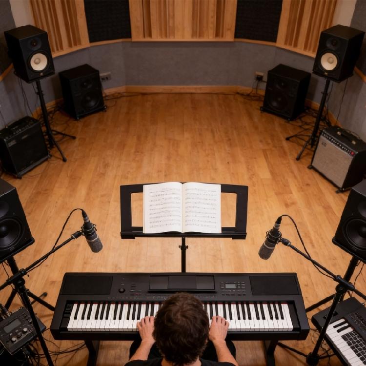 Ergonomic Design Music Book Stand Suitable for Enhancing Reading and Playing Experience On Electronic Instruments