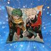 B-Bakudeku Hero Anime A-Academia Laser Pillow for Sofa Seat Chair Decorative/Modern Home Decor Print Throw Cushion
