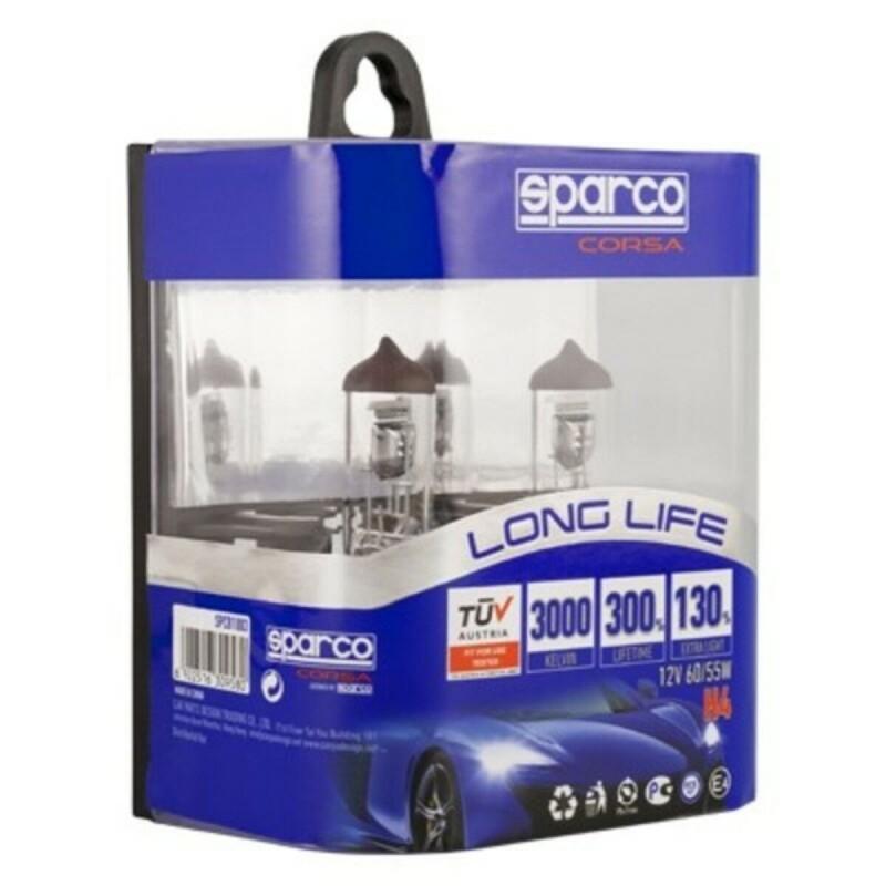 Sparco Sparco Long Life E-Mark H4 12V 60/55W 3000K Car Bulb