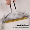 Pet Hair Removal Tool Reusable Lint Remover Portable Carpet Scraper Rake Fuzz Hairball Shaver Brush for Carpet Mat Couch Pet Bed Furniture Rug