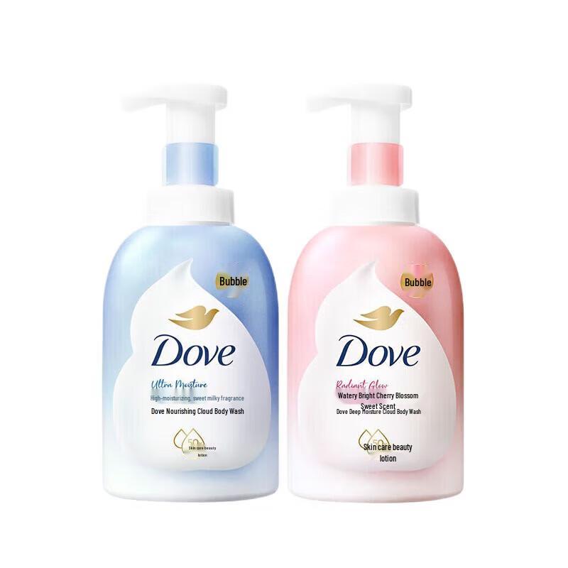 Dove Deeply Nourishing Cherry Blossom Bubble Shower Gel