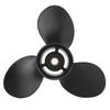 9x10 1 2in Outboard Propeller 3 Blades 8 Tooth High Thrust Aluminum Alloy 48 828156A12 Replacement