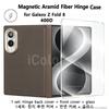 Aixs Hinge Magnetic Case for Samsung Galaxy Z Fold 8 with Screen Protector for MagSafe Aramid Carbon Fiber Case Hinge Protection