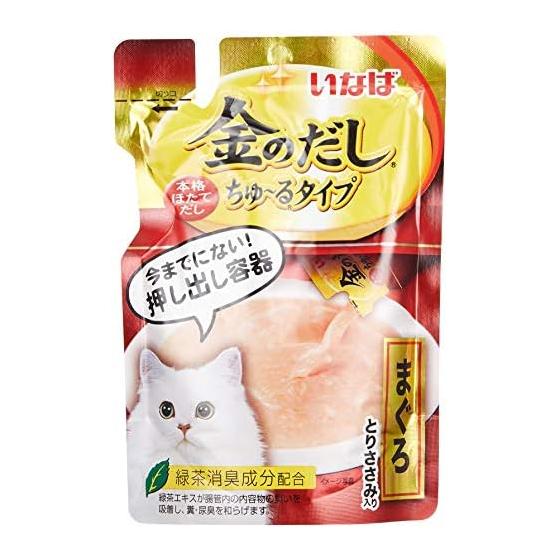 Inaba Kin no Dashi Churu Type Tuna with Chicken Fillet 140g Set of 12