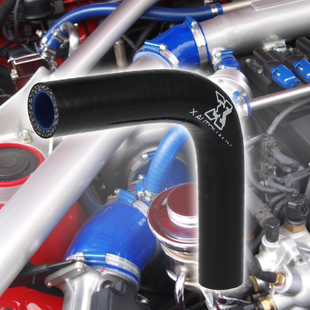 X AUTOHAUX Silicone Hose Straight Different Diameter Silicone Hose Silicone