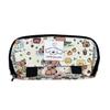 Capybara Flip Cover Pencil Case With Canvas Material For Students And Office Use
