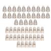 50PCS Plasma Cutting Torch Consumable Kit Copper Strong Penetration Plasma Nozzle Electrode