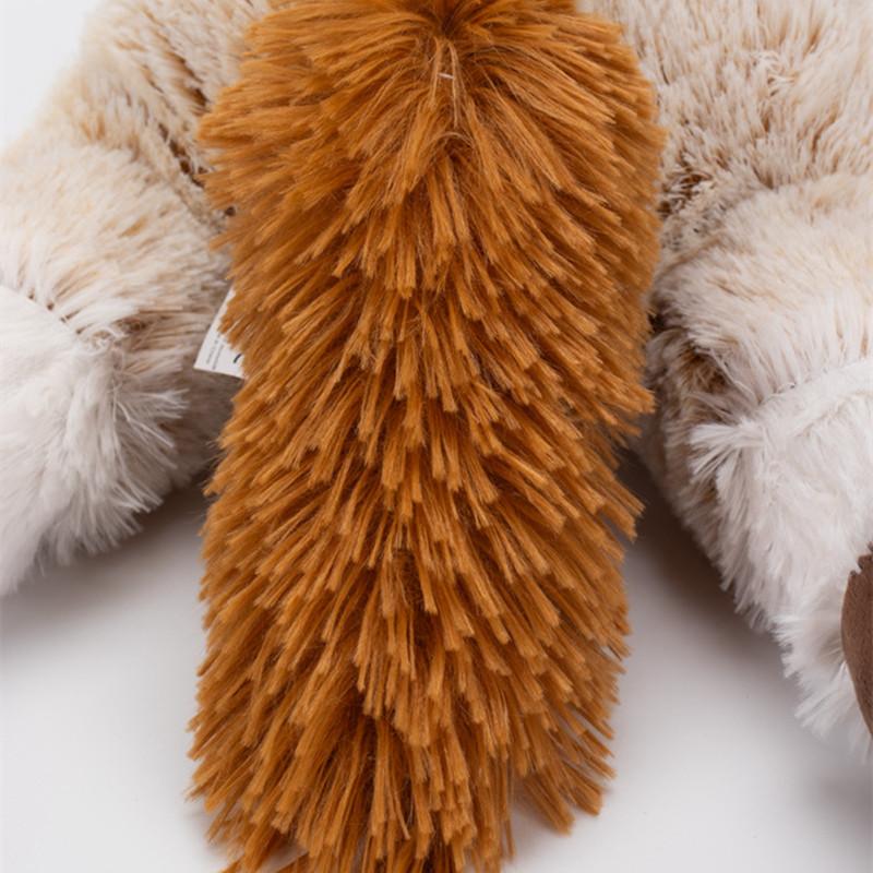 Adorable Horse Plush Toy Stuffed Animal Pillow Lifelike Home Decro Huggable Comfortable Floor Flat