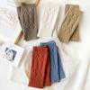 1 Pair Fashion Women Soft Cashmere Fingerless Arm Warm Winter Gloves Hand Long Warmer Mittens