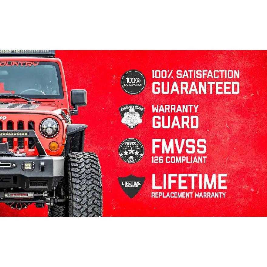 Stainless Steel Brake Lines for Jeep TJ/YJ/XJ with 4-6" Lift, Easy Installation