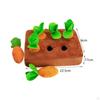 Carrot Toy Interactive games Montessori Toys for Activity Gifts Counting Pulling