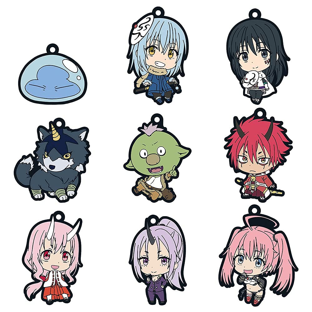 

That Time I Got Reincarnated as a Slime Rubber Strap Collection BOX Product 1 BOX = 9 pieces, total 9 types