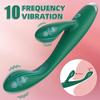 G-Spot 2-in-1 for Vibrator Women Finger Shaped 8 Seconds To Orgasm Clitoris Nipple Stimulator 10 Vibration Modes Sex Toys