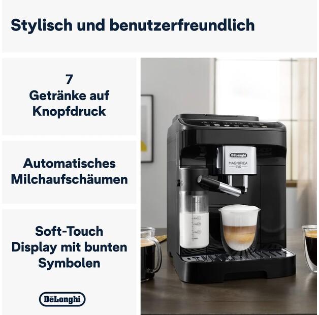Кофемашина DeLonghi ECAM 292.81.B Magnifica Evo