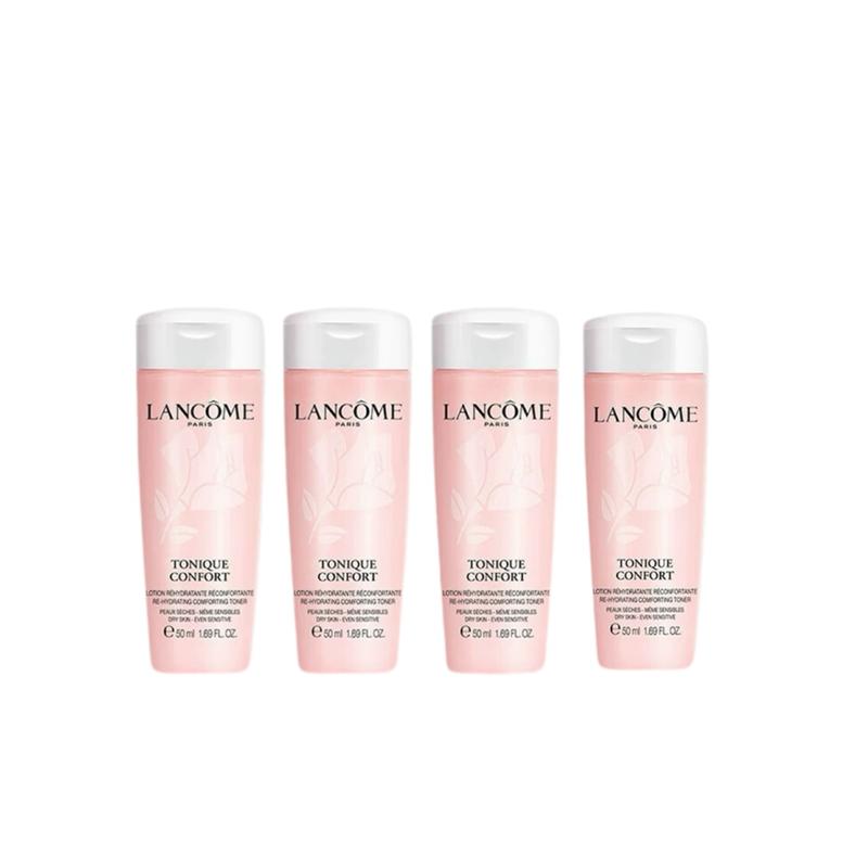 Lancôme Qingying powder water sample size, light lines, soothing and moisturizing skin care products 50ml*4 розовый