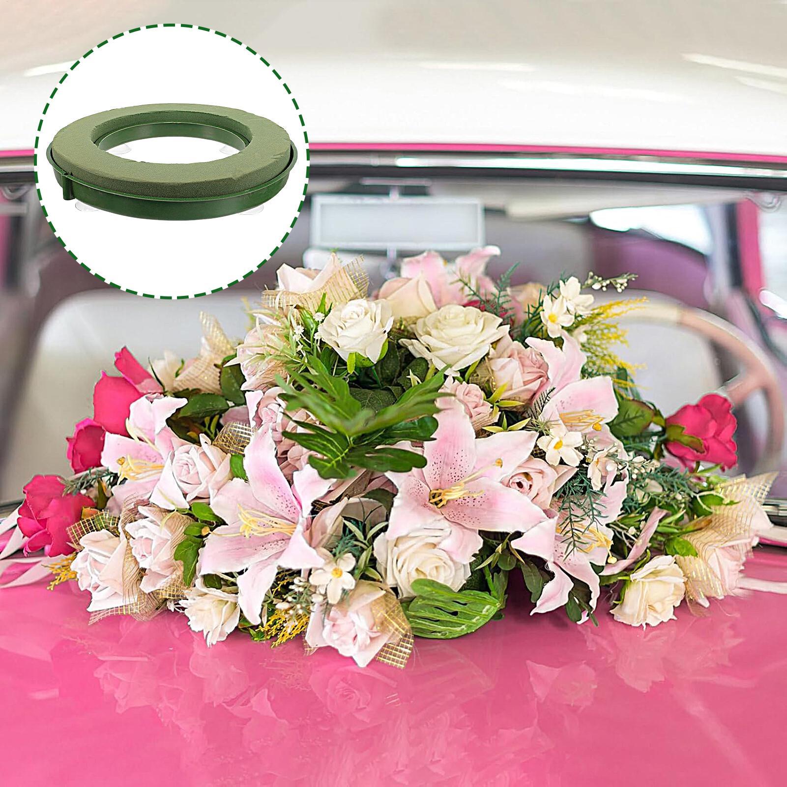 

Flower Foam Ring With Suction Cup Green Wet Foam Blocks Block Artificial Floral Mud For Florist Wedding Car Decoration China Mainland