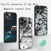 Initial D Super cool racing pattern  Phone Case For iPhone 16 15 14 13 12 11 Plus Pro Max  High-end Luxury Magsafe Sheepskin