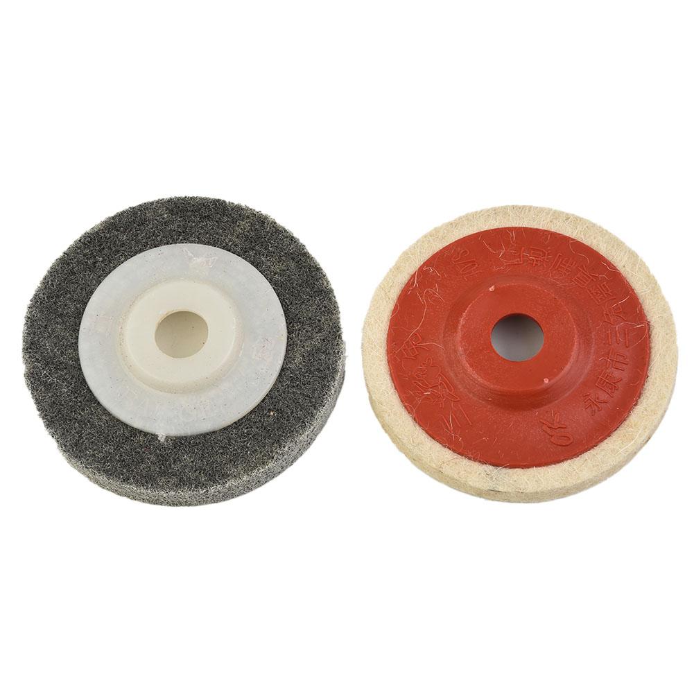 Grinder Flap Polishing Kit Disc Buffing Accessories Workshop Equipment Nylon Cloth Wool Metal Rod Stainless Steel