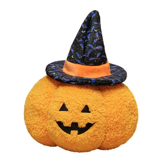 Decorative Plush Toy Halloween Pumpkin Toy, Spooky Ghost Bat Demon Stuffed Doll, Doll Cartoon Plushie Holiday Party Decoration for Home,