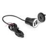 DIY Motorcycle Usb Charger Universal Motorcycle Handlebar Usb Charger with Switch 12V Car Power Bank Mobile Phone Charger Device