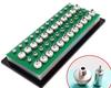 Watch Repair Tool Watch Press Set Watch Back Case Closer Watchmaker Jewelling Tool Aluminum Alloy Green With 48Pcs Dies